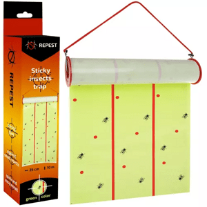 Repest Lepicí páska proti hmyzu - 10m, bez toxických látek, bez zápachu
