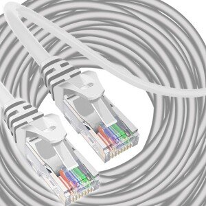 30m LAN Kabel Izoxis 22532, PVC obal, RJ45 zástrčky, Rychlost přenosu 10/100 Mb/s