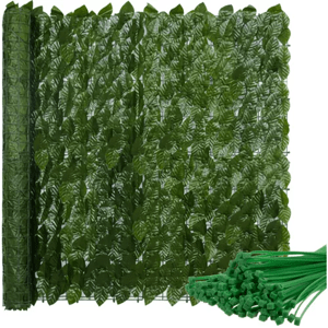Gardlov Umělý živý plot Břečťan - 5 panelů, zelená, plast (PP, polyester), 300x50 cm