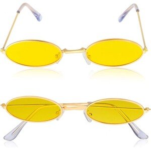 Retro Steampunk Brýle v Stříbrné Barvě, Kovový Rám, UV Filtr 400, Zrcadlové Čočky, Velikost 14x13.5 cm