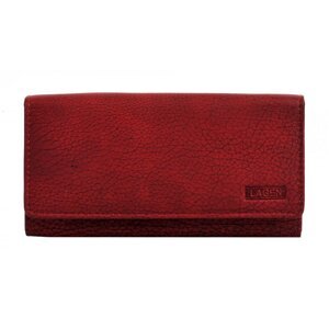 Dámská kožená peněženka V-102/W červená