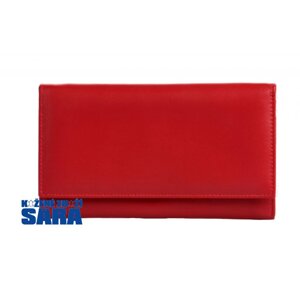Dámská kožená peněženka 511-4027 červená