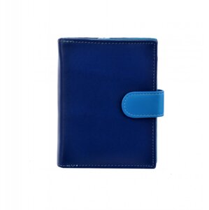 Dámská kožená peněženka 511-9769 modrá - 3 odstíny