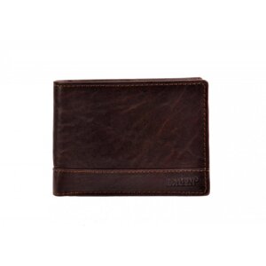 Pánská kožená peněženka LM-64665/T  tmavě hnědá