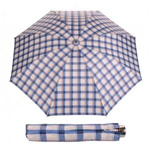 Luxusní deštník Minimatic SL check blue 8244251