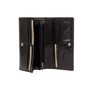 Dámská kožená peněženka 55416-M1 černá