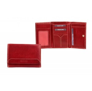 Dámská kožená peněženka SG-7023 Z červená