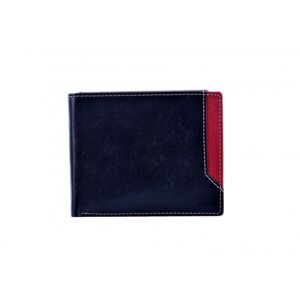 Pánská kožená peněženka 513-4701 černá / červená