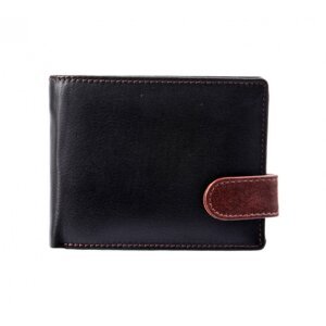 Malá kožená pánská peněženka 513-8194 černá
