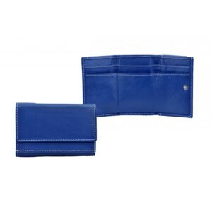 Dámská malá kožená peněženka 511-4392A modrá