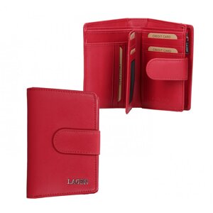 Dámská kožená peněženka 50313 červená - poslední kus