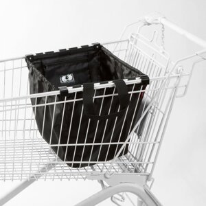 Nákupní taška do nákupního košíku easyshoppingbag black UJ7003