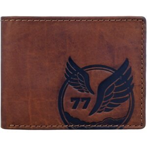 Malá pánská kožená peněženka hnědá  280-701-29 RFID SAFE