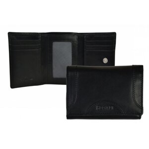 Dámská kožená peněženka SEGALI SG-7196 B černá