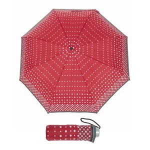 Mini Light printed dámský skládací lehký deštník 722165CZ11 červený