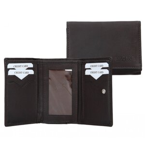 Dámská malá kožená peněženka LM-2520/E hnědá - poslední kus