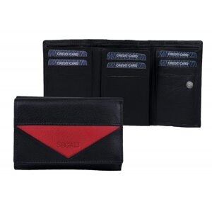 Dámská kožená peněženka SG-7020 černá
