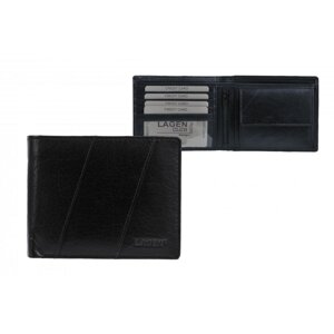 Pánská kožená peněženka PW-520 černá - t