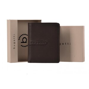 Pánská kožená peněženka Bugatti 49135102 hnědá
