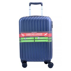Malý cestovní kabinový kufr 10473-5000 tmavě modrý