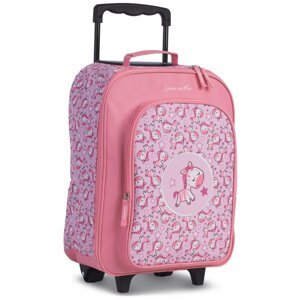 Dětský kufr junior active 20672-2120 růžový