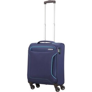 Malý černý cestovní kufr - kabinové zavazadlo HOLIDAY HEAT SPINNER 55/20 NAVY 106794-1596