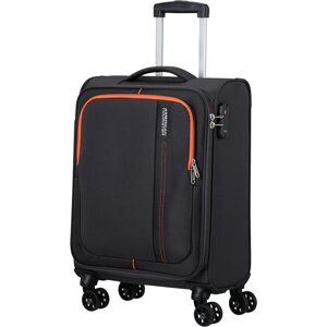 Malý černý cestovní kufr - kabinové zavazadlo Sea Seeker Spinner 55/20 TSA charcoal grey 146674-1175