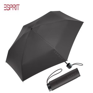 Dámský černý skládací deštník Petito black 57401